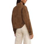 Women's Z Supply All Day Suede Cropped Jacket - Thumbnail 2 of 2