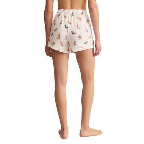 Women's Z Supply Classic Pup Pajama Shorts - Primary Image