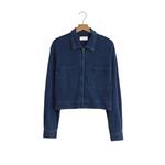 Women's Z Supply Heritage Knit Denim Jacket - Thumbnail 4 of 4