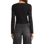Women's Z Supply Aurora Lace Long Sleeve Shirt - Thumbnail 2 of 3