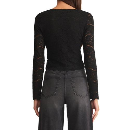 Women's Z Supply Aurora Lace Long Sleeve Shirt - Primary Image