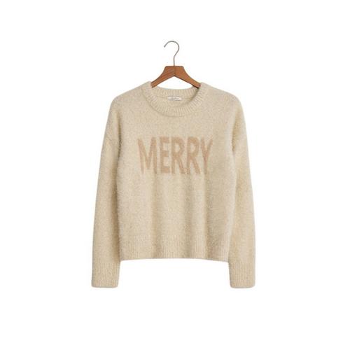 Women's Z Supply Merry Gold Pullover Sweater - Primary Image