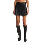 Women's Z Supply Allegra Vegan Leather Skirt - Thumbnail 1 of 4