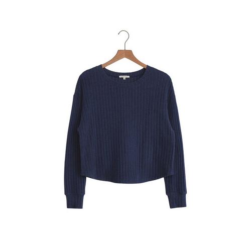 Women's Z Supply Elfie Silky Rib Pajama Top - Primary Image