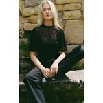 Women's Z Supply Glimpse Lace Mock Neck Shirt - Thumbnail 5 of 5