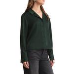 Women's Z Supply Ana Satin Long Sleeve Button Up Shirt - Thumbnail 3 of 4