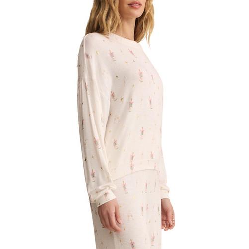 Women's Z Supply Champs Long Sleeve Pajama Top - Primary Image