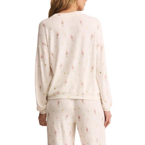 Women's Z Supply Champs Long Sleeve Pajama Top - Primary Image