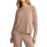 Women's Z Supply Daydream Silky Rib Pajama Top - Thumbnail 1 of 6