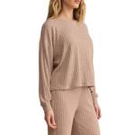 Women's Z Supply Daydream Silky Rib Pajama Top - Thumbnail 3 of 6