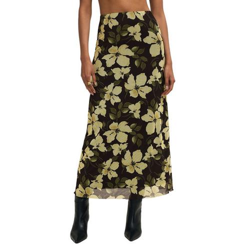 Women's Z Supply Eda Ren Floral Mesh Skirt - Primary Image
