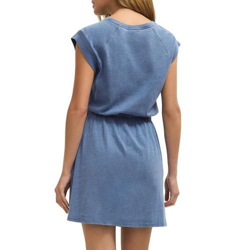 Women's Z Supply Kalani Jersey Denim Shirt Dress - Primary Image