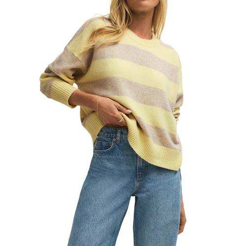 Women's Z Supply Cirrus Stripe Pullover Sweater - Primary Image