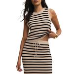 Women's Z Supply Emori Striped Muscle Tank Top - Thumbnail 1 of 2