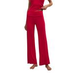 Women's Z Supply Essential Fold Over Pajama Pants - Thumbnail 1 of 5