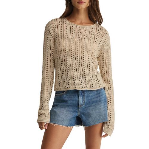 Women's Z Supply Upland Crochet Pullover Sweater - Primary Image