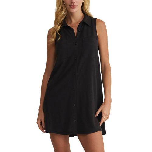 Women's Z Supply New Light Textured Shirt Dress - Primary Image