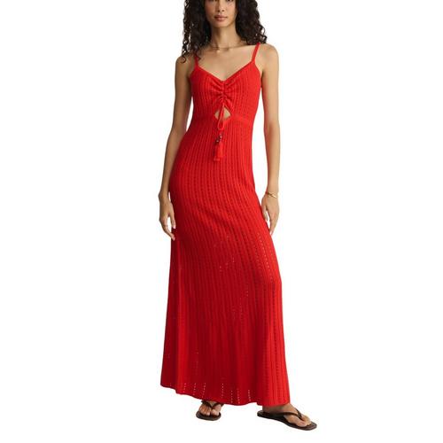 Women's Z Supply Sunda Crochet Midi Shift Dress - Primary Image