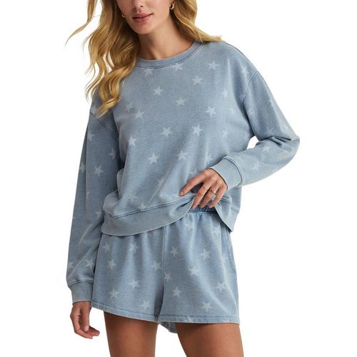 Women's Z Supply Written Stars Crewneck Sweatshirt - Primary Image