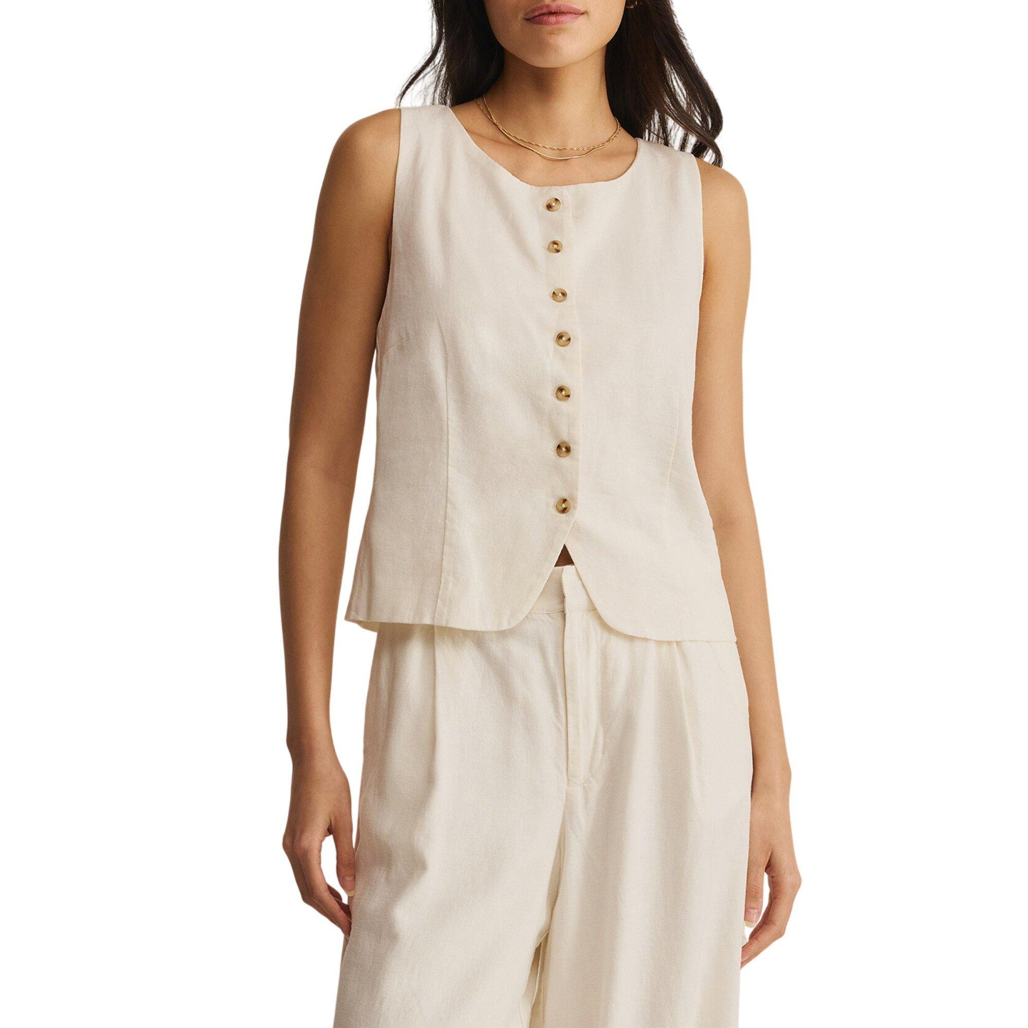 Women's Z Supply Roman Linen Vest | SCHEELS.com