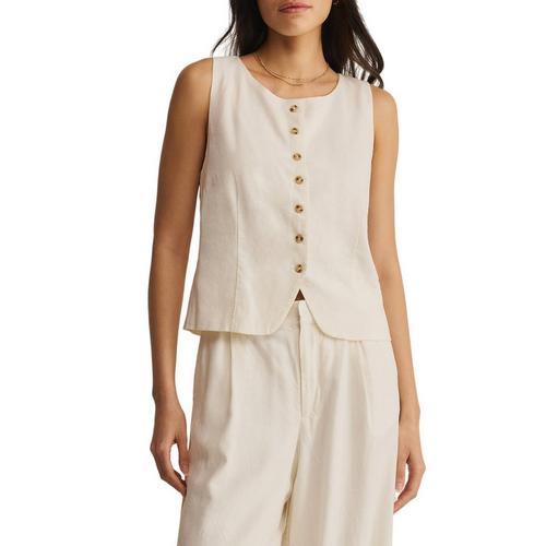 Women's Z Supply Roman Linen Vest - Primary Image