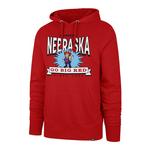 47 Brand Nebraska Cornhuskers 12 Six Hoodie - Thumbnail 1 of 2