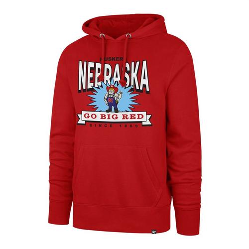 47 Brand Nebraska Cornhuskers 12 Six Hoodie - Primary Image