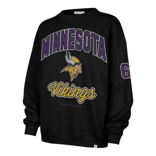 47 Brand Women's Minnesota Vikings Arch Crewneck - Primary Image