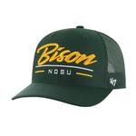 47 Brand North Dakota State Bison Garner Trucker Adjustable Hat - Thumbnail 2 of 3