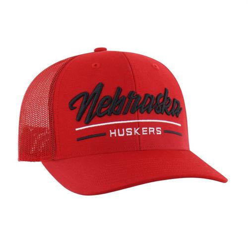 47 Brand Nebraska Cornhuskers Garner Trucker Adjustable Hat - Primary Image