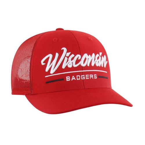 47 Brand Wisconsin Badgers Garner Trucker Adjustable Hat - Primary Image