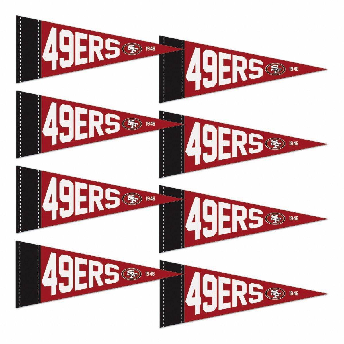 Wincraft San Francisco 49ers Mini Pennant Party Pack