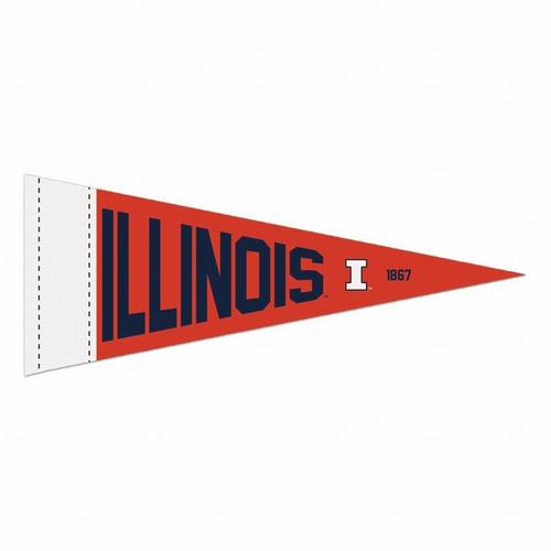 Wincraft Illinois Fighting Illini 8pk Mini Pennant - Primary Image