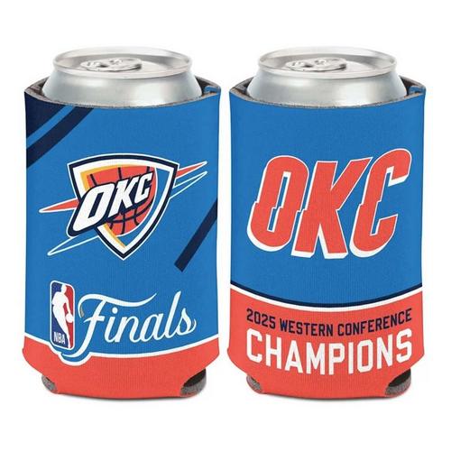 Wincraft Oklahoma City Thunder 2025 Western Conference Champions Can Cooler - Primary Image