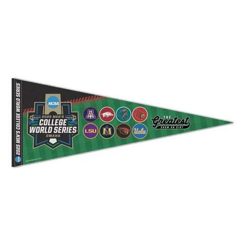 Wincraft 2025 NCAA College World Series Premium Pennant - Primary Image