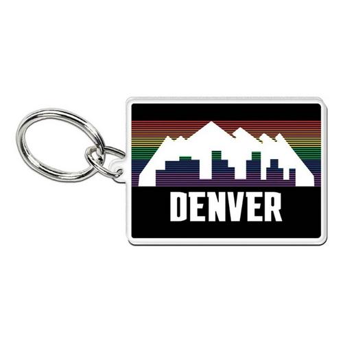 Wincraft Denver Nuggets 2025 City Edition Premium Acrylic Key Ring - Primary Image