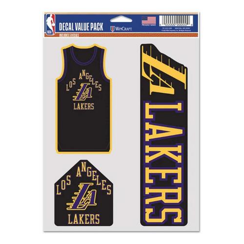 Wincraft Los Angeles Lakers 2025 City Edition Multi Use Decal - Primary Image