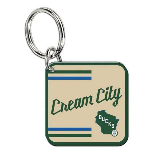 Wincraft Milwaukee Bucks 2025 City Edition Premium Acrylic Key Ring - Primary Image
