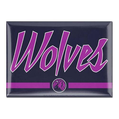 Wincraft Minnesota Timberwolves 2025 City Edition Metal Magnet - Primary Image