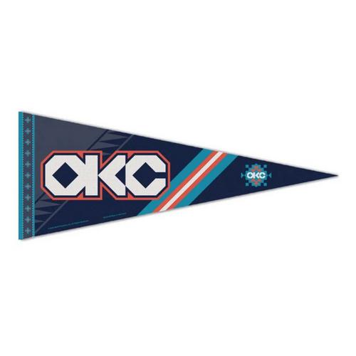 Wincraft Oklahoma City Thunder 2025 City Edition Premium Pennant - Primary Image