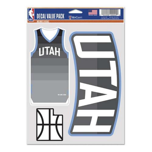Wincraft Utah Jazz 2025 City Edition Multi Use Decal - Primary Image