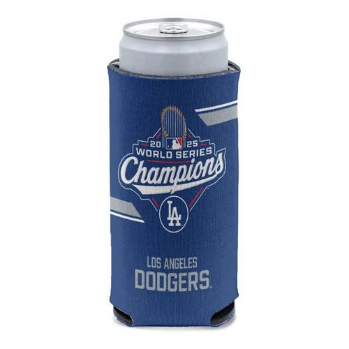 Wincraft Los Angeles Dodgers 2025 World Series Champions Slim Can Cooler - Primary Image