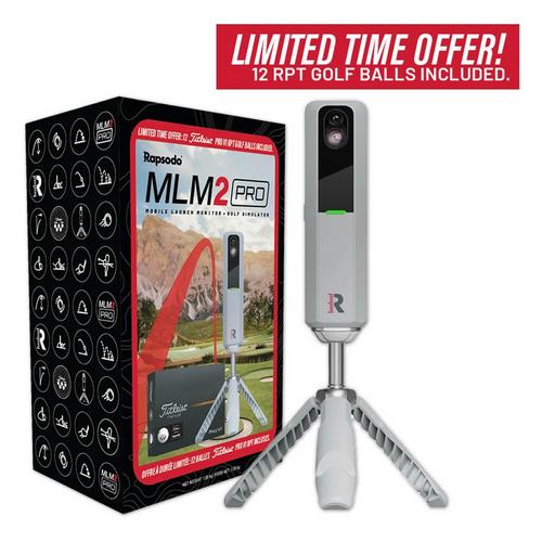 Rapsodo MLM2PRO Launch Monitor + Titleist Pro V1 Golf Balls Holiday Bundle - Primary Image