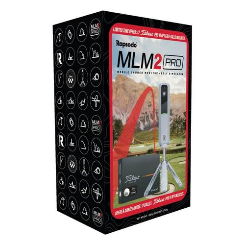 Rapsodo MLM2PRO Launch Monitor + Titleist Pro V1 Golf Balls Holiday Bundle - Primary Image