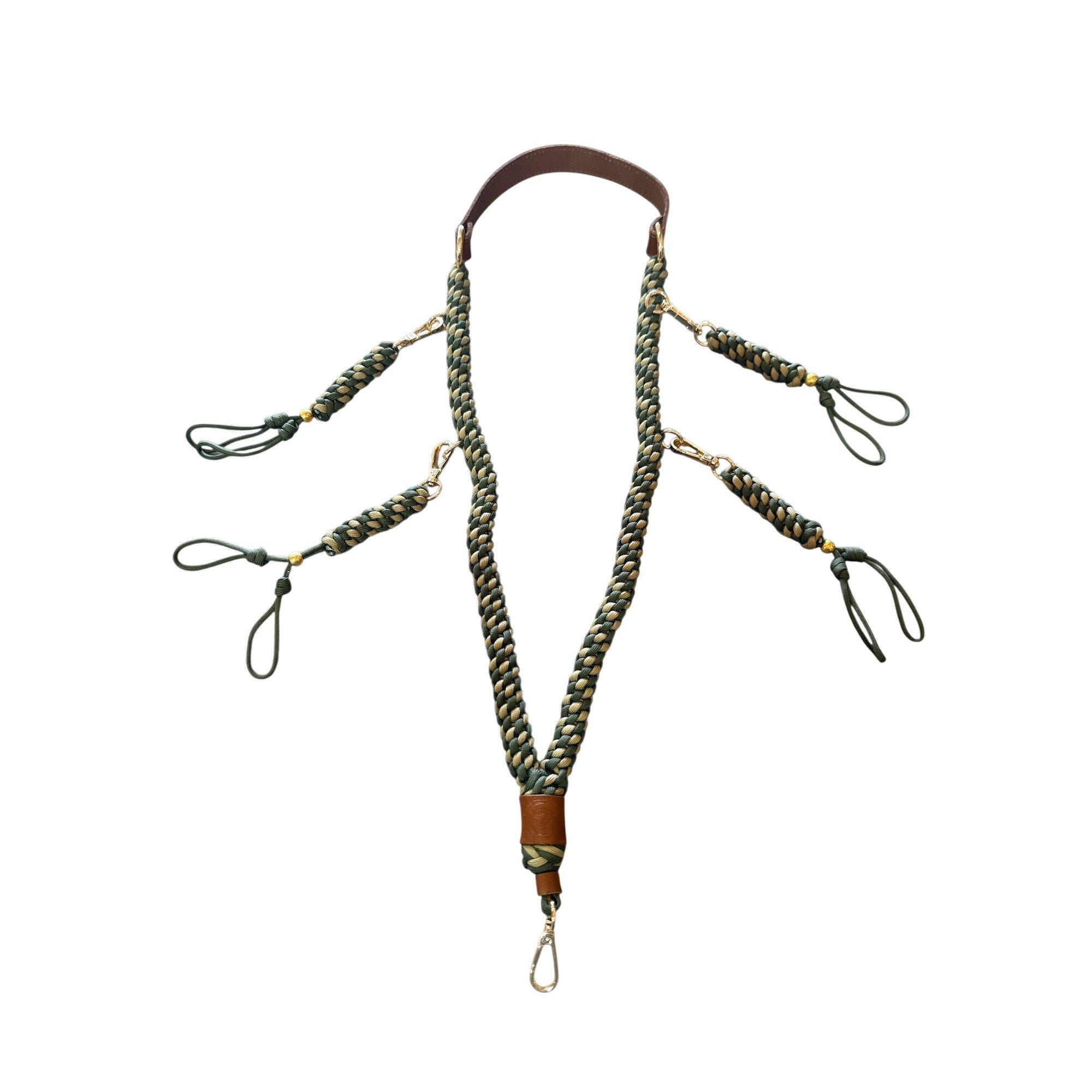 Colorado Custom Game Calls Premium Leather Neck Call Lanyard - Colorado Custom Game Calls