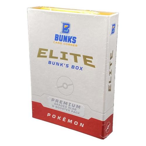 Bunks Pokemon Elite Mystery Card Drop Box