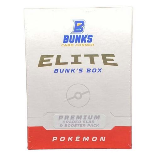 Bunks Pokemon Elite Mystery Card Drop Box