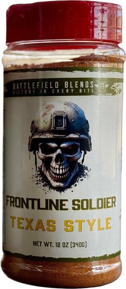 Battlefield Blends Frontline Soldier Texas Style Rub - Battlefield Blends