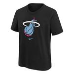 Nike Kids' Miami Heat 2025 City Edition Essential Logo T-Shirt - Thumbnail 1 of 3