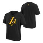 Nike Kids' Los Angeles Lakers 2025 City Edition Essential Logo T-Shirt - Thumbnail 3 of 3